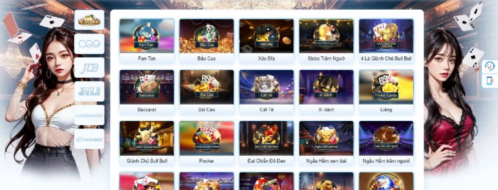 Tập hợp kho game bài đẳng cấp, phong phú cho anh em bet thủ.
