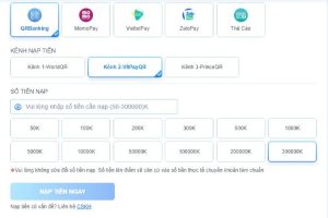 Hướng dẫn nạp tiền nhà cái FB68 qua hình thức QR Banking.