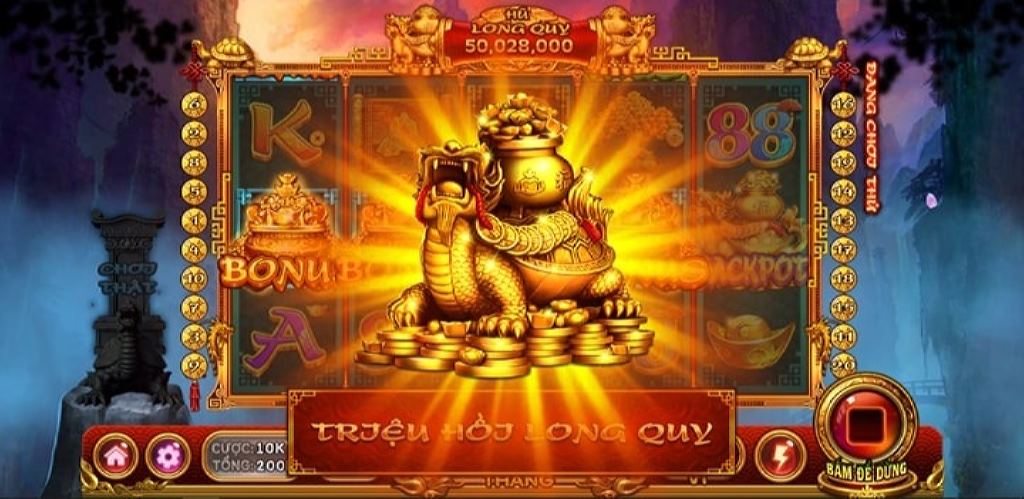 Nổ hũ Long Quy mang đến trải nghiệm hoàn hảo cho các thành viên